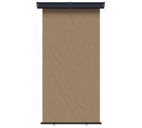vidaXL Store latéral pour balcon, 160 x 250 cm, 100% polyester, fer et acier