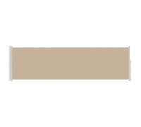 vidaXL Store latéral rétractable 117 x 600 cm Polyester Rectangulaire, Auvent rectangulaire moderne, extensible, pare-soleil ajustable, écran de jardin, solution flexible pour l'ombre