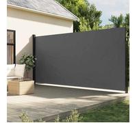 VIDAXL -Pare-brise extensible 220x300 cm Anthracite -effacé