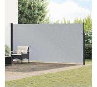 vidaXL Auvent latéral extensible Gris 500 x 200 cm Polyester