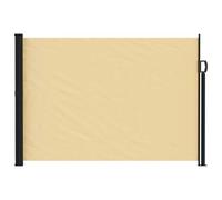 vidaXL Store latéral rétractable 500 x 160 cm Sable Polyester