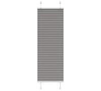 vidaXL Store plissé Anthracite 45x100 cm Largeur du Tissu 44,4 cm, Store plissé de fenêtre, Store accordéon, Store plissé de véranda, Plisse Aveugle