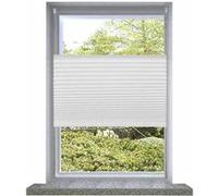vidaXL Store plissé 100x125 cm Blanc