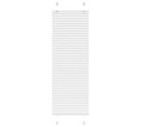 vidaXL Store plissé Blanc en polyester Largeur du tissu 44,4 cm 45x100 cm