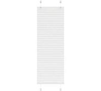 vidaXL Store plissé blanc 50x100 cm largeur du tissu 49,4 cm polyester, store plissé de fenêtre, store accordéon, store 4015473 Blanc