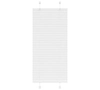 Vidaxl Store Plissé Blanc 60x150 Cm Largeur Du Tissu 59,4 Cm Polyester