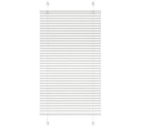 vidaXL Store plissé Blanc 70x100 cm Polyester (Largeur tissu 69,4 cm)