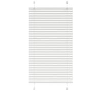 vidaXL Store plissé blanc 75x150 cm largeur du tissu 74,4 cm polyester, store plissé de fenêtre, store accordéon, store 4015495