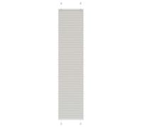 vidaXL Store plissé Gris Clair 45x200 cm Largeur du Tissu 44,4 cm