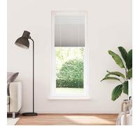 vidaXL Store plissé Gris Clair 70x200 cm Largeur du Tissu 69,4 cm, Store plissé de fenêtre, Store accordéon, Store plissé de véranda, Plisse Aveugle