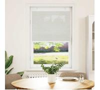 vidaXL Store plissé Gris clair 75x150 cm (largeur tissu 74,4 cm)