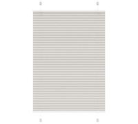 Vidaxl Store Plissé Gris Clair 85x100 Cm Largeur Du Tissu 84,4 Cm