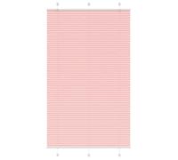 vidaXL Store plissé rose 115x200 cm largeur du tissu 114,4cm polyester, store plissé de fenêtre, store accordéon, store 4015469