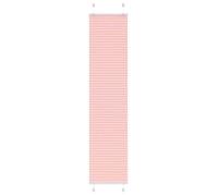 vidaXL Store plissé rose 50x200 cm largeur du tissu 49,4 cm polyester, store plissé de fenêtre, store accordéon, store 4015456