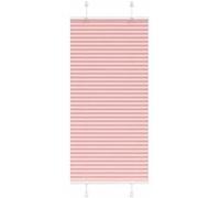 vidaXL Store plissé rose 55x150 cm largeur du tissu 54,4 cm polyester, store plissé de fenêtre, store accordéon, store 4015440 Rose