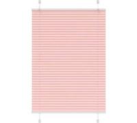 vidaXL Store plissé rose 95x150 cm largeur du tissu 94,4 cm polyester, store plissé de fenêtre, store accordéon, store 4015448 Rose