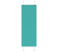 Vidaxl Store Plissé Vert Pétrole 45x150 Cm Largeur Du Tissu 44,4 Cm