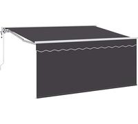 vidaXL Store rétractable anthracite 300 x 200 cm