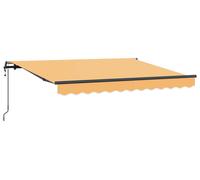 vidaXL Store rétractable couleur sable, 2,5 x 2 m, en toile
