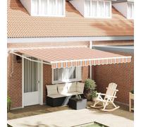 vidaXL Store rétractable Multicolore 400 x 300 cm