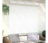 vidaXL Store Roulant Blanc 160 x 150 cm Aluminium et Polyuréthane