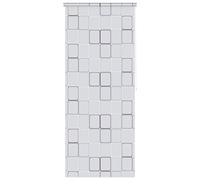 vidaXL Store roulant de douche Carré 100 x 240 cm pour salle de bain