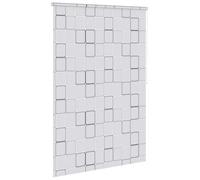 vidaXL Store Roulant de Douche 160x240 cm Carré Rideaux Douche Salle de Bain