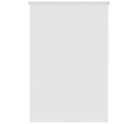 vidaXL Store Roulant de Douche 160x240cm Blanc Rideau de Douche Salle de Bain