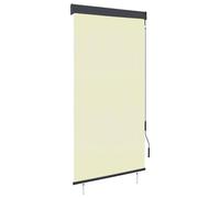 Vidaxl Store Roulant D'extã©Rieur 80 X 250 Cm Crã¿Me