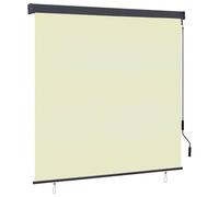 vidaXL Store roulant d'extérieur 160x250 cm Crème
