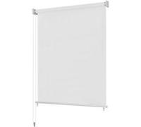 vidaXL Store roulant d'extérieur 220 x 140 cm Blanc Blanc G