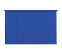 vidaXL Store roulant d'extérieur 350x230 cm Bleu PEHD
