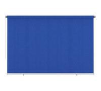 vidaXL Store roulant d'extérieur 350x230 cm Bleu PEHD G
