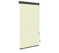 vidaXL Store Roulant d'extérieur 80 x 250 cm Crème