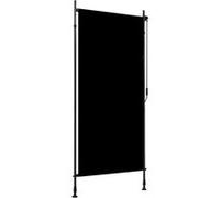 vidaXL Store Roulant d'Extérieur Auvent Rétractable Vertical Balcon Jardin Pergola Terrasse Patio Blocage des UV et de la Chaleur 100x270 cm Anthracite Anthracite G
