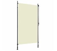 vidaXL Store extérieur 120 x 270 cm Crème