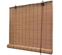 vidaXL Store Roulant en Bambou 100x220cm Marron Store Occultant Fenêtre Maison