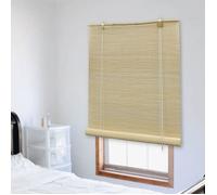 vidaXL Store roulant en bambou 140 x 220 cm Naturel