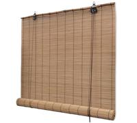 vidaXL Store Roulant en Bambou 150x160cm Marron Store Occultant Fenêtre Maison