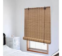 vidaXL Store roulant en bambou - Marron - 100x220 cm