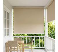 vidaXL Store roulant extérieur protection UV Beige 60 x 230 cm