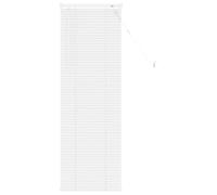 vidaXL Store Vénitien Blanc 150 x 60 cm 25 mm PVC, Solution Moderne de Stores vénitiens, durables pour Bureau à Domicile, Filtration de lumière réglable, Protection de la Vie privée
