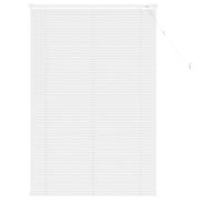 vidaXL Store vénitien réglable blanc 150 x 80 cm PVC