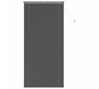 vidaXL Store Vénitien Gris Argenté 213 x 80 cm 25 mm PVC