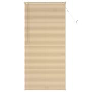 vidaXL Store Vénitien Marron Clair avec Motif 213 x 90 cm PVC, Solution Moderne de Stores vénitiens, durables pour Bureau à Domicile, Filtration de lumière réglable, Protection de la Vie privée