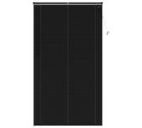 vidaXL Store Vénitien Noir 213 x 120 cm 25 mm PVC, Solution Moderne de Stores vénitiens, durables pour Bureau à Domicile, Filtration de lumière réglable, Protection de la Vie privée