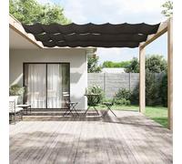 vidaXL Store vertical Anthracite 180x1200 cm Tissu Oxford