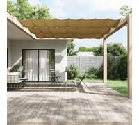 vidaXL Store vertical Beige 140x1200 cm Tissu Oxford