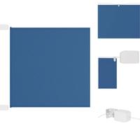 vidaXL Store vertical Bleu 140x1200 cm Tissu Oxford - Parasols & Ecrans solaires