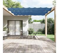 vidaXL Store vertical bleu 180x1200 cm Toile Oxford